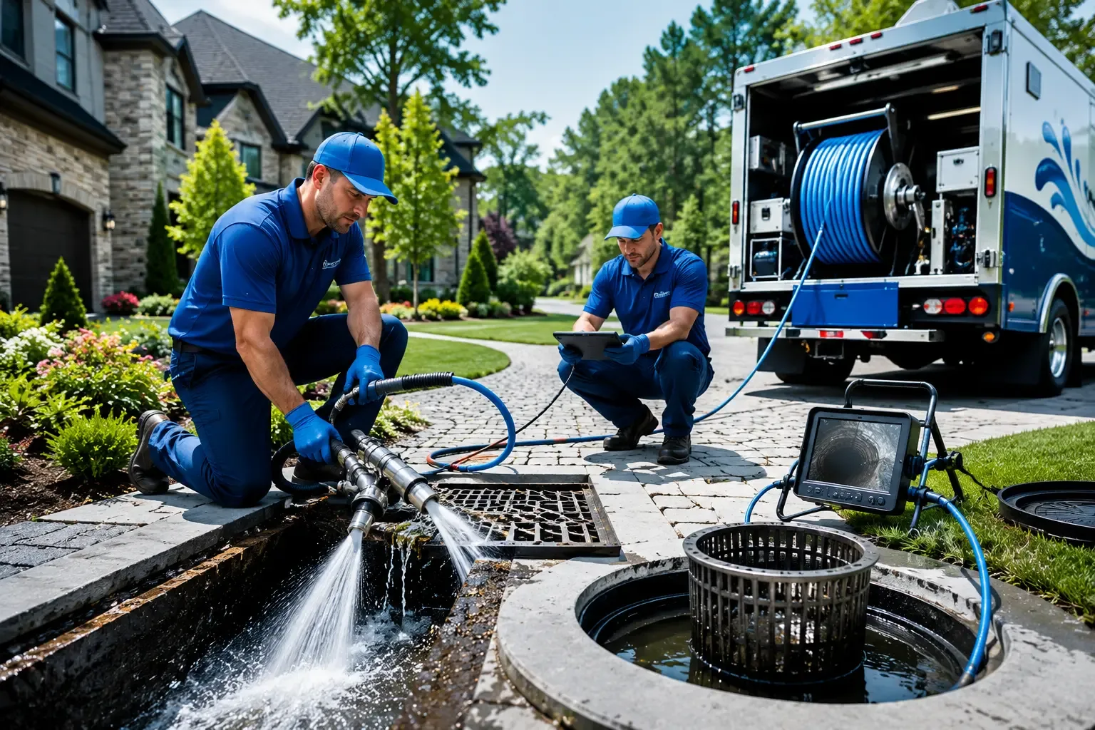 Local outdoor drain cleaning professionals in Pope, MS